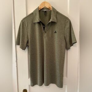 Adidas Green Classic Polo Golf Shirt Size M